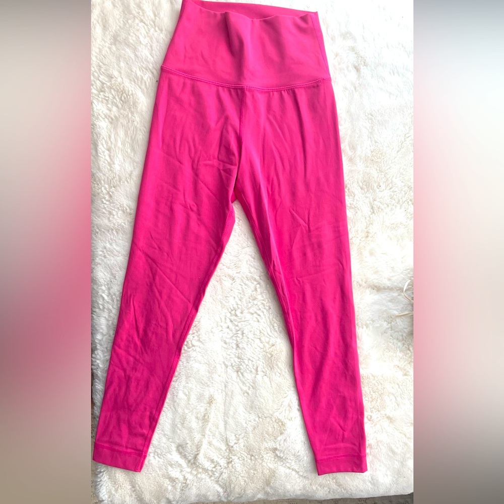 Set Active Pink High-Waisted Leggings